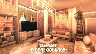 secluded floral cottage (showcase) | bloxburg