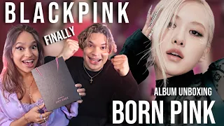 ITS FINALLY HERE!! Waleska & Efra react and UNBOX New Blackpink Album