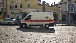 New Citroen Jumper ambulance responding code 2