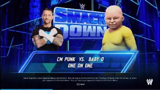 WWE Smackdown| CM Punk vs Bady D WWE2K24