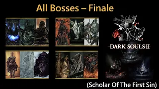 Dark Souls 2 SOTFS Overpowered Hex Build All Bosses Fight Finale