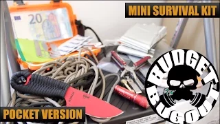 Apocalypse Survival in Your Pocket -- Comprehensive Mini Everyday Carry Survival Kit | Budget Bugout