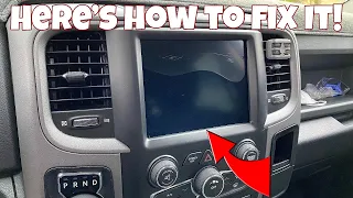 How To Repair Your 8.4" Uconnect 4C DODGE - RAM - CHRYSLER - Radio