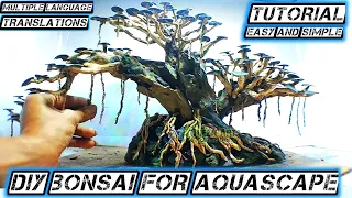 How To Make Bonsai Trees For Aquariums - Driftwood Aquascaping