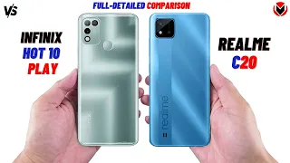 INFINIX HOT 10 PLAY VS REALME C20 _ Full Detailed Comparison _Which is best?