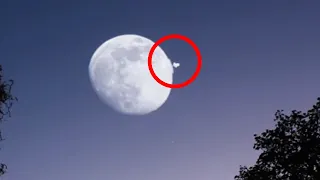 rocket crashing into the moon