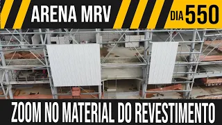 ARENA MRV | 1/8 VEJA DE PERTO O MATERIAL DA COBERTURA | 22/10/2021