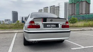 E46 325i M54 Exhaust Sound