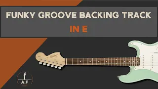 Happy Funky Groove Backing Track in E