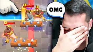 REAZIONE LIVE al MIGLIOR PLAYER DOMATORE di CLASH ROYALE!