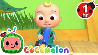 CoComelon! Toy Balloon Car Race | Learning Videos For Kids | Education Show For Toddlers