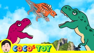 50MinㅣA collection of 5 dinosaur-themed storiesㅣdinosaur names, kidstoonㅣCoCosToy