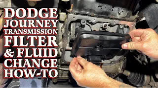 Dodge Journey Transmission Filter and Fluid Change How-To