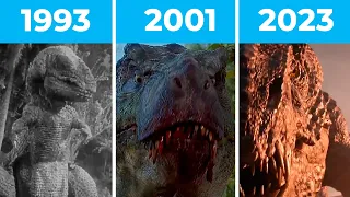 Evolution of Dinosaurs in movies | 1933-2023 (90 years) 😮‍