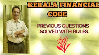 Kerala Financial  Code - Previous Questions - Account test