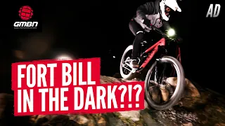Can We Ride A World Cup Downhill Track At Night? | Blake & Rich Ride Fort William