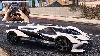 Lamborghini V12 Vision GT - GTA V | Logitech G29 🔥 When GTA VI ? Who waiting? REVIEW