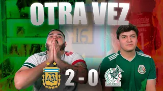 ARGENTINA 2 - 0 MEXICO | Reacción Hinchas Mexicanos | MUNDIAL QATAR2022
