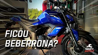 NOVA FZ15 2023 FICOU BEBERRONA? #yamaha