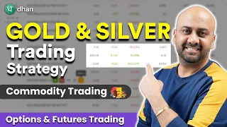 Best Gold & Silver Trading Strategies | Commodity Trading For Beginners 2024 | Options Trading |Dhan