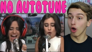 Fifth Harmony's REAL VOICE (WITHOUT AUTO-TUNE) Reaction