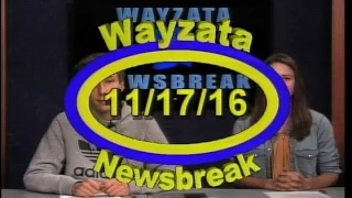 Wayzata NewsBreak 11/17/2016