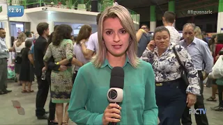 Presidente Jair Bolsonaro visita congresso dos Gideões, em Camboriú