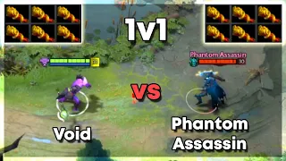 Faceless Void vs Phantom Assassin with 6x MKB | Level 30 Dota 2 1v1 | Who Will Win?