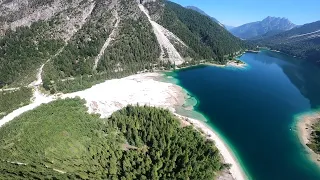 Beautiful Dolomites Wingsuit Flight