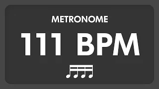 111 BPM - Metronome - 16th Notes