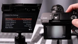 Best settings for manual lenses on the Sony A6000