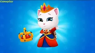 TALKING TOM SPLASH FORCE- New Character QUEEN ANGELA VS THE RACOONS  Gameplay #7