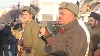 Эшелон с легендарными танками Т-34 прибыл в Забайкалье