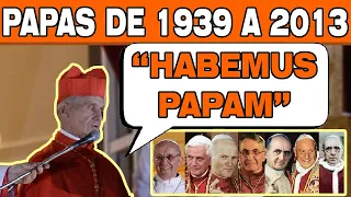 "Habemus Papam" - Os Anúncios dos Últimos 7 Papas da Igreja de 1939 a 2013