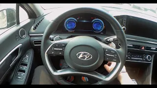 2021 Hyundai Sonata 2.5 MPI - POV TEST DRIVE . Тест драйв от первого лица. Хундай соната.