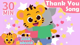 Thank You Song + Wheels On The Bus + more Little Mascots Nursery Rhymes & Kids Songs