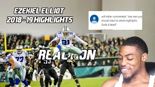 Ezekiel Elliot 18-19' Highlights |Reaction