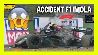 ACCIDENT F1 IMOLA BOTTAS & RUSSELL