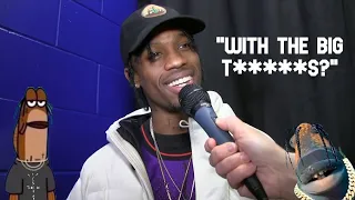 Travis Scott being a comedian for 8 minutes