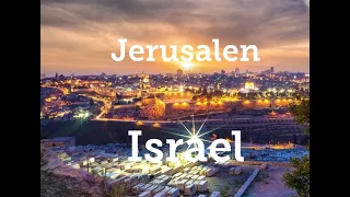 Jerusalén | Israel 🇮🇱 [4k] CAMINATA por la noche en el CENTRO de la Ciudad Santa