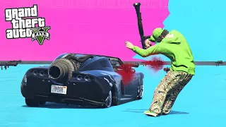 RPG VS SUPER NAJSZYBSZE SAMOCHODY w GTA 5 Online Hogaty i EKIPA "SAMOLOT TEŻ DAJE RADĘ!" #101