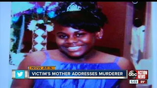 Victim's mother addresses murder