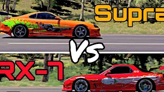 SUPRA MK4 MK5 Vs MAZDA RX7 COMPARATIVE AND COMPILATION #supramk4 #vs #mazdarx7 WhAt CaR Do YoU LikE?