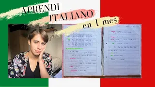 Como aprendí Italiano en 1 mes