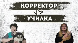 КОРРЕКТОР VS УЧИЛКА