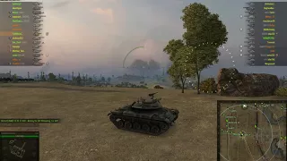 World of Tanks - T49 - 9.9k spotting damage and 1 kill