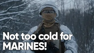 Marines conduct cold weather training