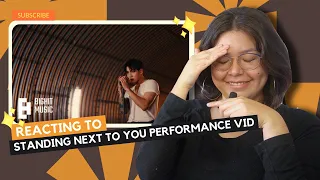 REACTING to JK's Standing Next To You Performance Vid! | Performance Reaction