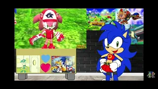 sonica reacts to sonica and Jamie play sonic world