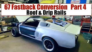 How To Convert a 67 Mustang Coupe to a Fastback  Part 4